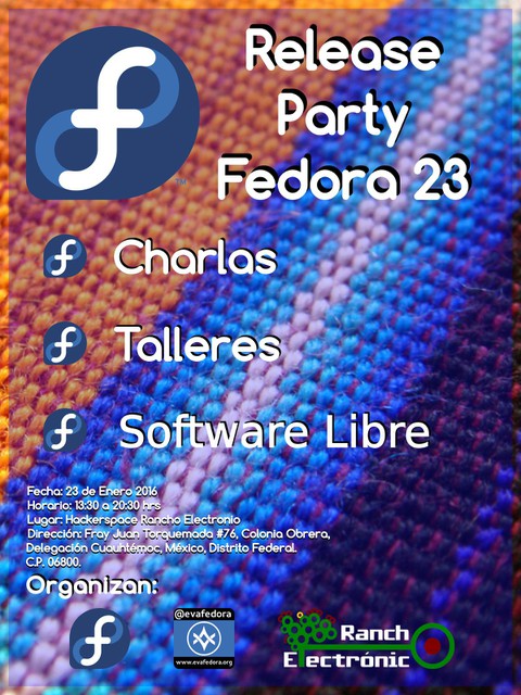 Imágenes para Release Party Fedora 23