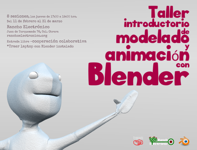 Imágenes para Taller de modelado y animación 3D con Blender