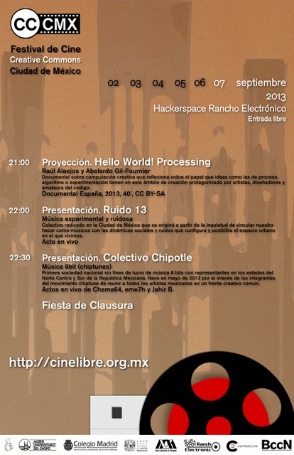Imágenes para CC CMX 2013, Festival de Cine Creative Commons Ciudad de México